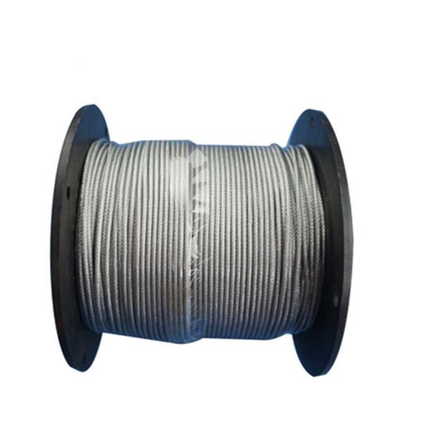 Câble métallique en acier galvanisé de 13 mm, structure 7x19, pour remorquage de câbles