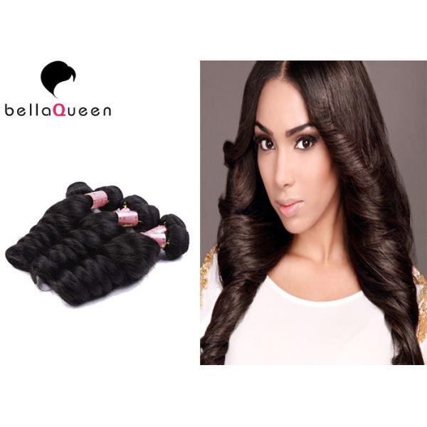 Unprocessed двойные нарисованные монгольские выдвижения волос, освобождают выдвижение волос волны