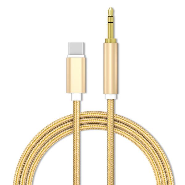 Type C Jack 3.5mm Audio Cable USB C Headphone AUX Cable 1m Length