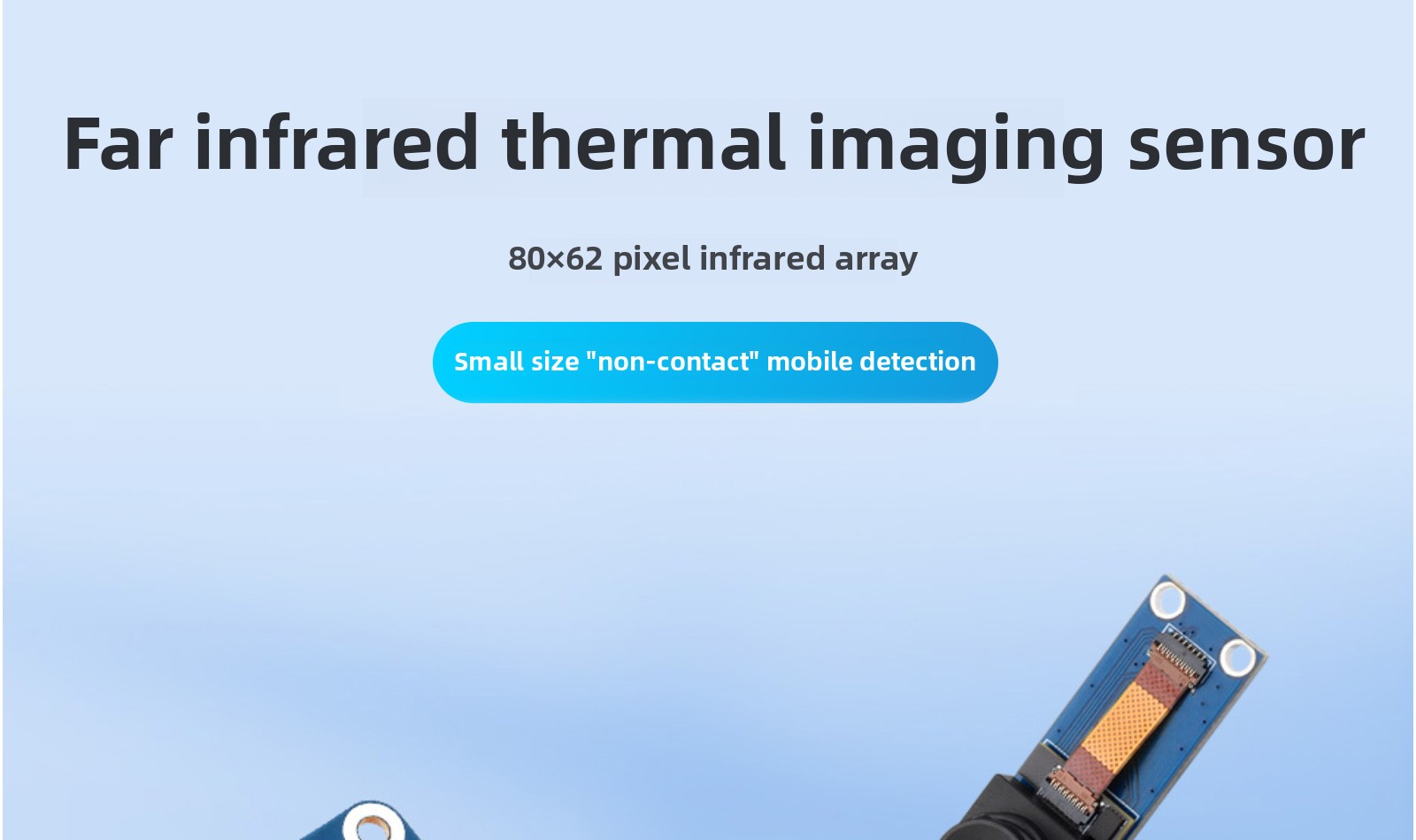 Weixue Non-Contact Far Infrared Thermal Image Sensor Module Thermal Imager for Raspberry Pi/USB Drones Racing Drone Accessories