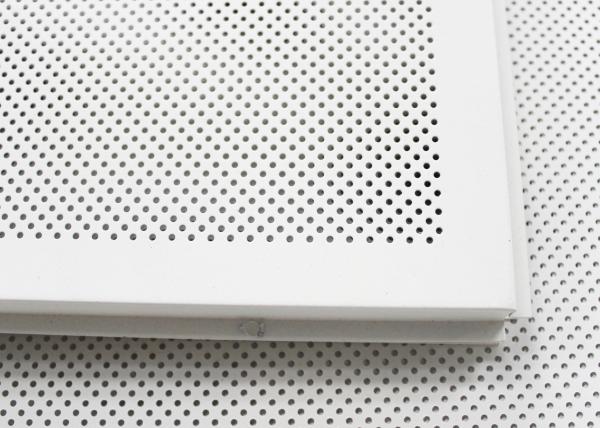 Open Frame False Perforated Metal Ceiling Suspended with Tee bar / Aluminum Plate