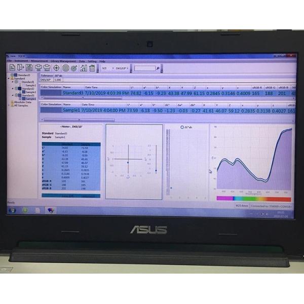 Uv Grating Silk Spectrophotometer YS6060 Color Detector Pt-Co Opacity Haze Transmit Benchtop