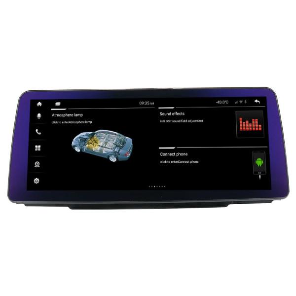 12.3 BMW Android Radio Android Head Unit Bmw 3 Series CIC Without Screen