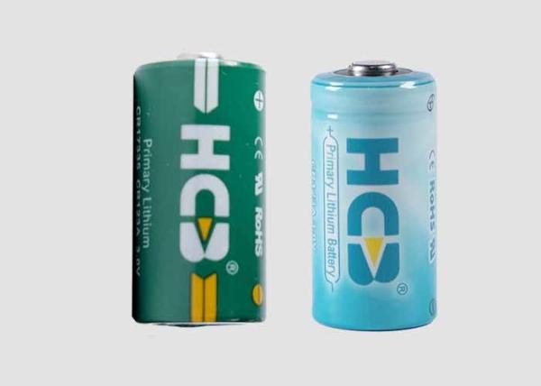 Non - Rechargeable Primary Lithium Manganese Dioxide Batteries 3V 1500mAh CR123A / CR17335