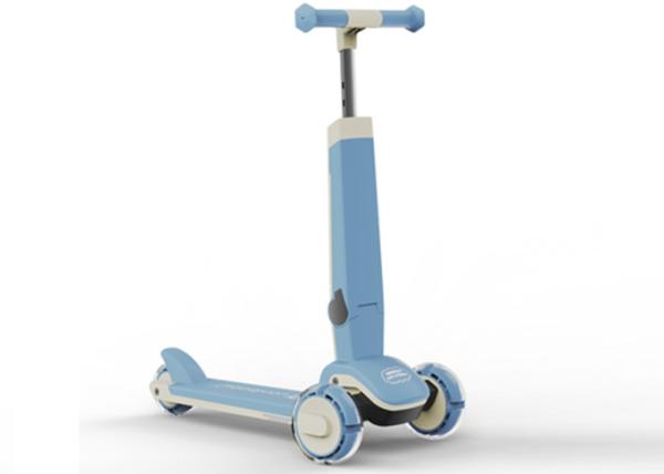2 In 1 Foot Scooter Kids Outdoor Entertainment Three Wheels Scooter With Led Light