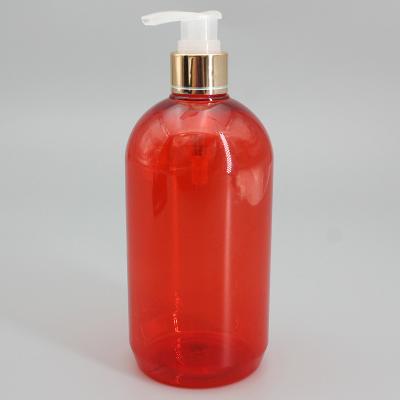 Garrafas recarregávéis vermelhas do champô 16.9oz de 24mm