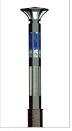 Rgb outdoor Solar Led Landscape Lighting Yard Lights for park and garden 50W 80W 120W