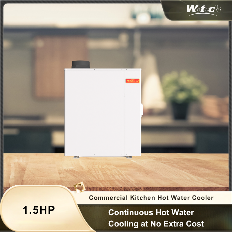 Commercial Kitchen High Temperature Hot Water Cooling Unit, Continuous Hot Water