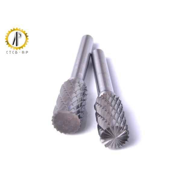 High Strength Carbide Cutting Burrs , Tungsten Carbide Deburring Tool Anti Wear