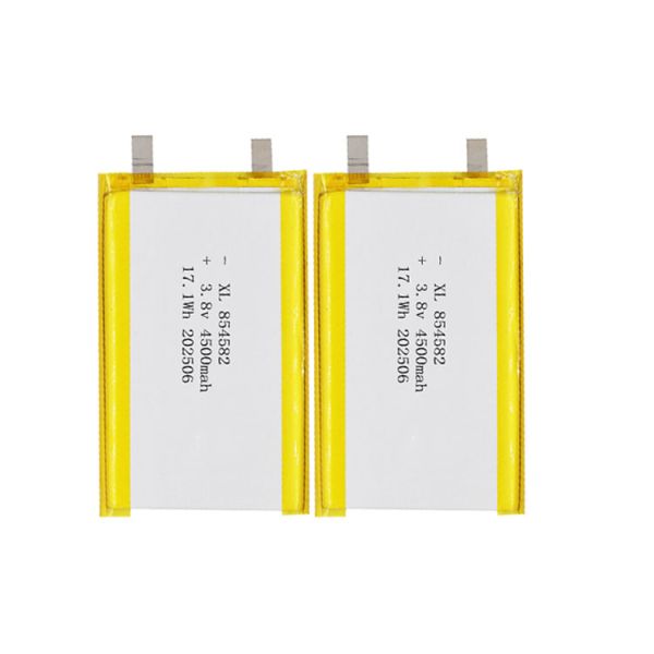 XL 854582 High Magnification 3.8V 4500mAh RC Drone Solid State Battery Pack 35C Aircraft Model Cell White