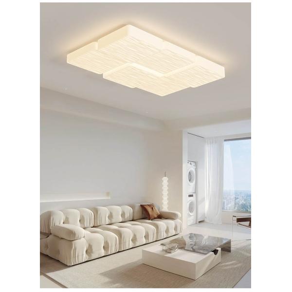 2- Modern LED Full Spectrum Eye Care Ceiling Light with Three-Colour Changing Design