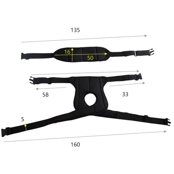 Аксессуары кресло-коляскы проводки бедренной кости Eco дружелюбные более низкие
