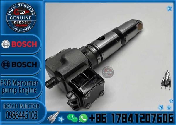 Conjunto de inyectores de combustible de ferrocarril común originales o OEM 0986445102 0986445103 0986455002 107755-0420 109962-0020