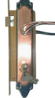 Commercial Double Mortise Lock 300WY , Single Cylinder Mortise Lock