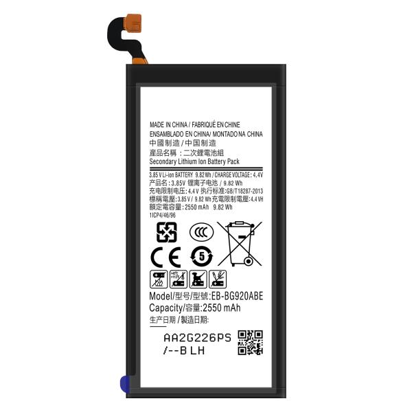 Аккумулятор для мобильного телефона с двойной защитой IC для Samsung Galaxy S6 G9200 G9206 EB-BG920ABE