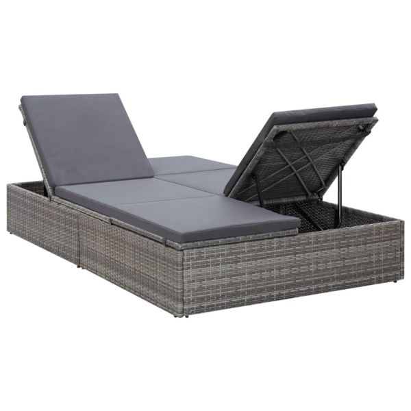 Outdoor Furniture Daybed Wholesale Double Lounger Metal Frame Style Patio Poorside Garden Use Lounger