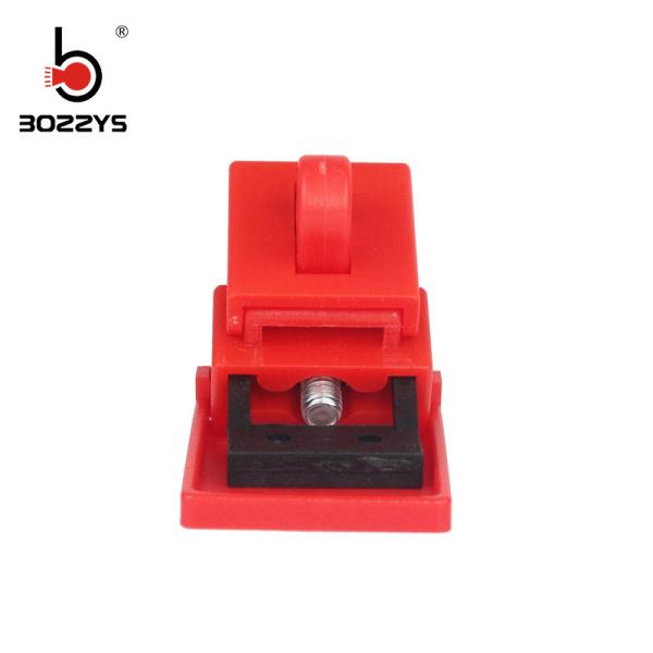 Non Slip Clamp On Circuit Breaker Lockout , Electrical Plug Lockout Device
