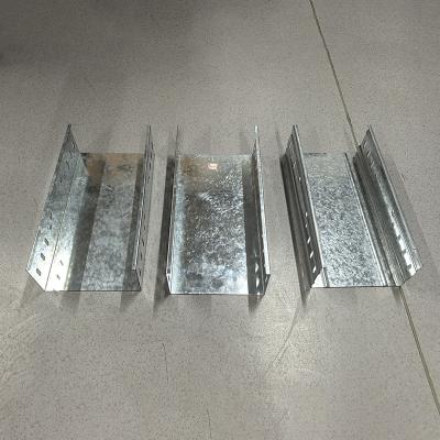 30-500mm Side Rail Height Zinc Coated Cable Tray Hot Dip Galvanized Smooth 2m-6m Length