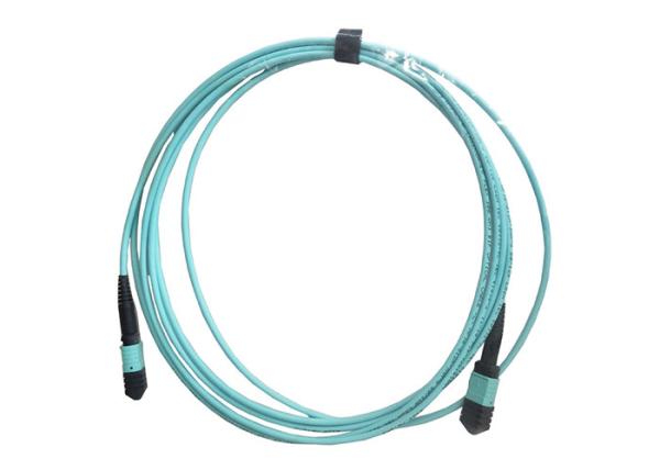 Single Mode 48Core Fiber Optic Communication Cable 40Gb/S MPO Jumper