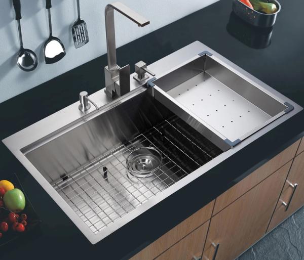 Handmade Undermount Stainless Steel Kitchen Sink Carton Box Packing