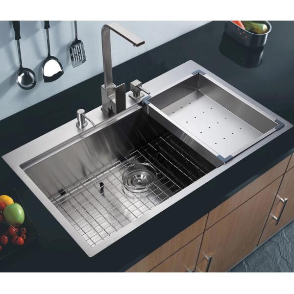 Handmade Undermount Stainless Steel Kitchen Sink Carton Box Packing