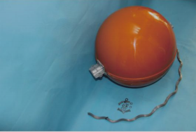 500KV Aircraft Warning Sphere Aluminum Fastener High Rise Transmission Lines