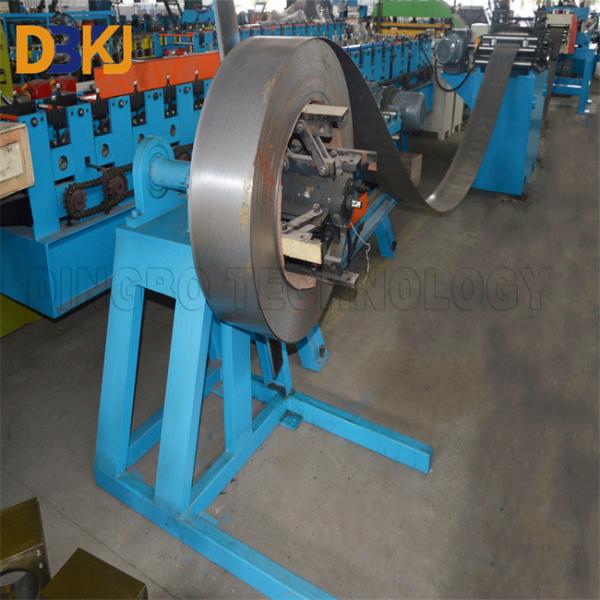 Steel Rack Upright Roll Forming Machine Cr12 Roller Material CE ISO