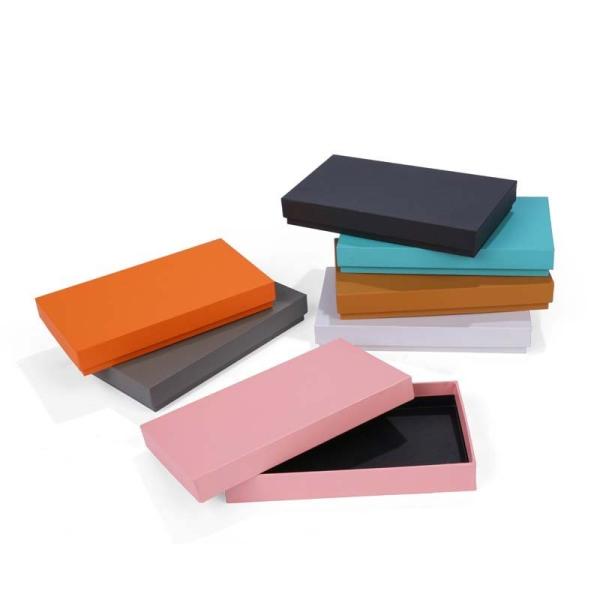 OEM/ODM Logo personnalisé Emballage en papier carton de luxe Couvercle amovible Cadeaux en carton artisanal