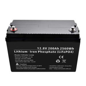 bateria solar de 12.8V 12V 80ah Lifepo4 para o acionador de partida Escooter do