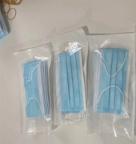 Teenager Kids Baby Disposable Non-Woven Filter 3ply Face Mask Earloop