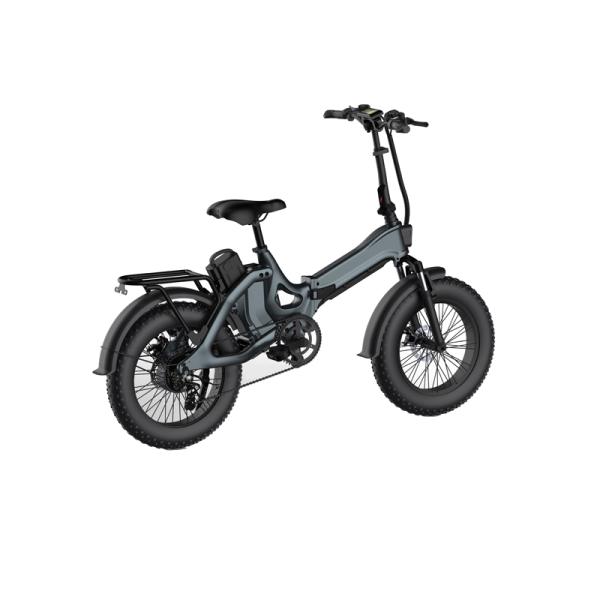 DOMANCA 2024 LCD Display 48V 13Ah Electric Bike with 20 inch Kenda Snow Fat Tire