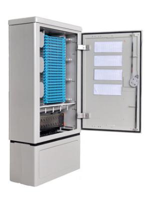 Outdoor Fiber Distribution Cabinet 288 Fiber IP65 SC FC ST 70-106Kpa For Cable