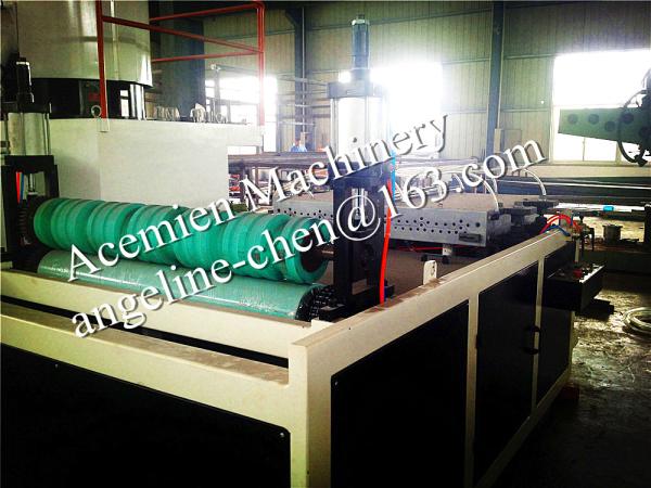 plastic PVC+ASA/PMMA  composite roof tile roofing panel forming machine production line