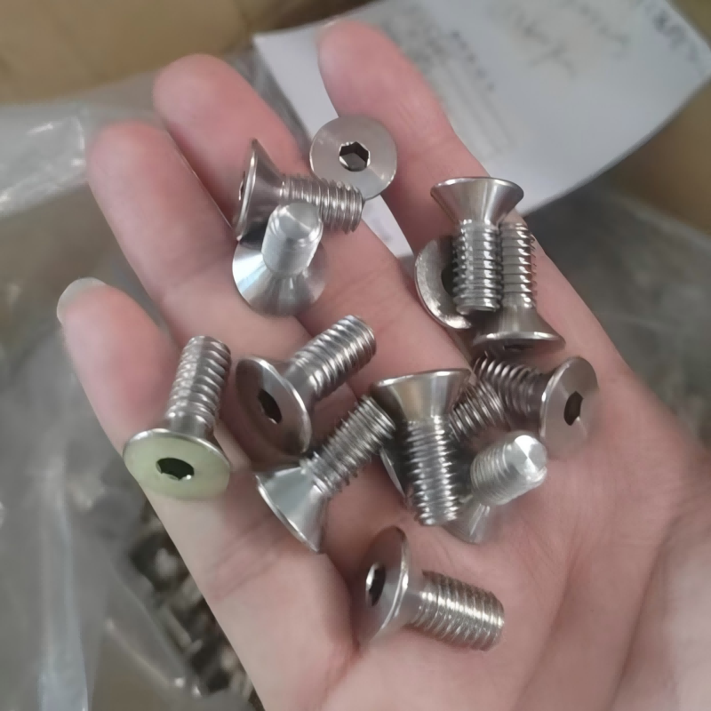 Monel 400 Flat Head Socket Cap Screw ASME B18.3 Countersunk 82 Degree Marine Grade Nickel Copper Alloy