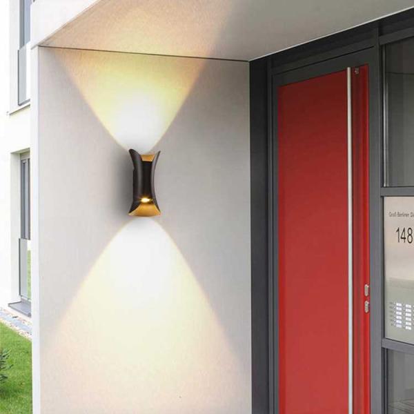 30W 40W Modern Outdoor Garden Balcony Porch Wall Lamp Waterproof Villa Hotel Park Wall Light(WH-HR-06)