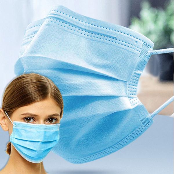 OEM / ODM Non Woven Disposable Mask 17.5*9.5cm Size With Ear Elastic Loop