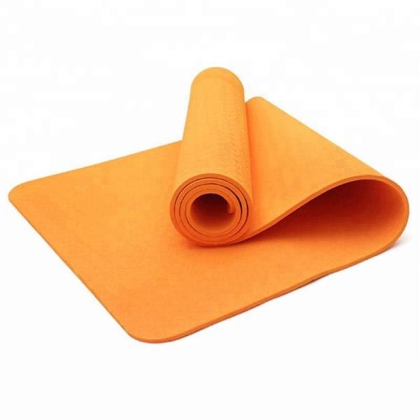 Double Sided Design Kids Gymnastics Mat / Yoga Mat Natural Rubber Material