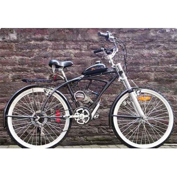 Electric Beach Cruiser Bicycle with 50cc Motor 2015 Model Steel Frame Electric Included