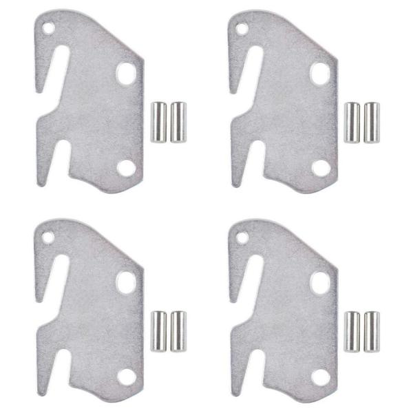 Modern Simple 40mm Width Heavy Duty Furniture Connector Bed Frame Corner Bracket