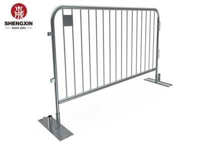 Flat Feet Expandable Crowd Fence Barriers Hot Dipped Glvanized