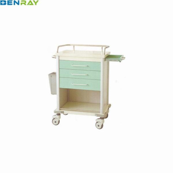 Emergency Drug In Emergency Trolley Steel Medicine Hospital Medical Trolley
