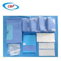 Pacote de cortinas descartáveis de artroscopia do joelho azul não tecido com CE ISO13485