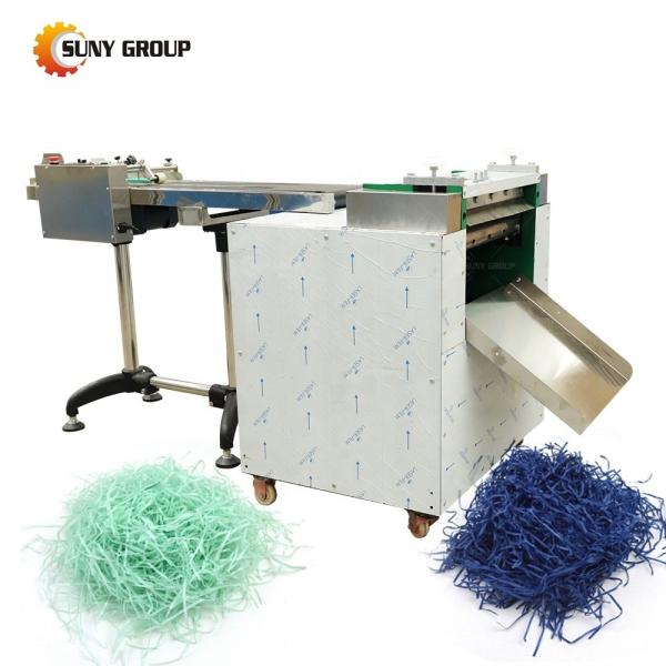 Triturador de tira para papel não amarrotado Raffia Confetti Caixa de presentes Preenchimento decorativo