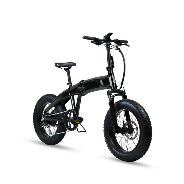48V 10.4Ah lithium battery multicolored electric folding bike 20*4.0 fat tyre OEM