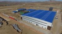 Modern Heavy Prefabricated Steel House Warehouse With High Weather Resistance And Sliding Window
