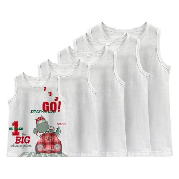 Custom Polyester White Sublimation Vest For Kids And Adult OEM / ODM Available