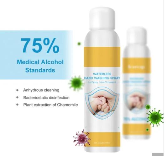 Coronavirus Alcohol Based Disinfectant Medical Disinfectant 75% Alcohol Antiseptic