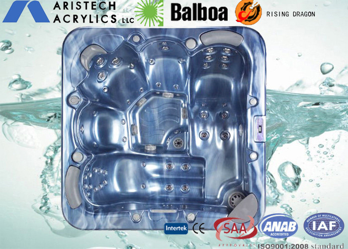 WOW! 3 Seats + 2 Lounges, Balboa GS510SZ and 1-Speed,3HP Outdoor Whirlpool Massage Bathtub