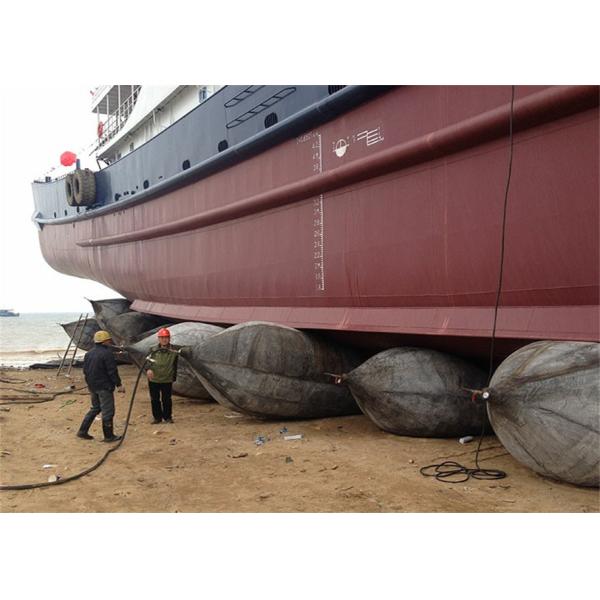Burst Pressure 0.3 MPa To 0.5 MPa Marine Rubber Airbag Inflated By Compressed Air Suitable For Marine Cargo Handling Period 18 Months