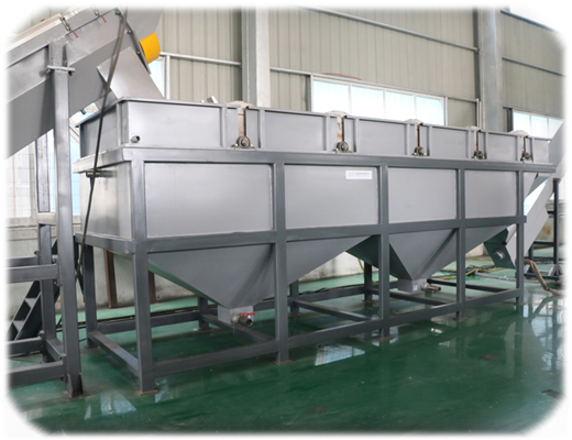 Отходы из пластмасс PE PP мешки Фильмы Рециклинговая стиральная линия